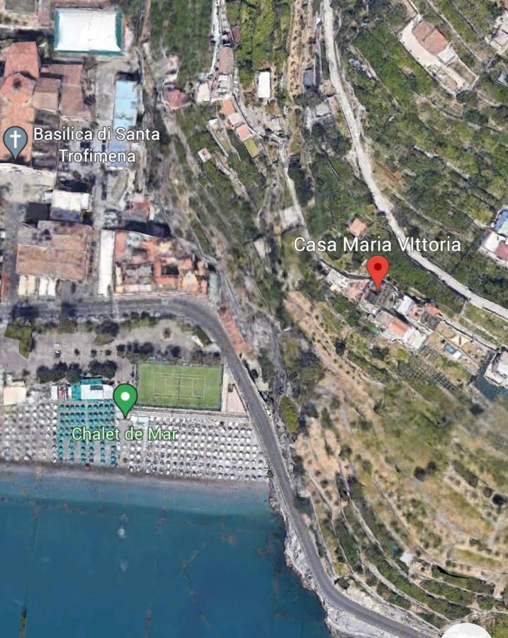 Vila Casa Maria Vittoria Minori Exteriér fotografie